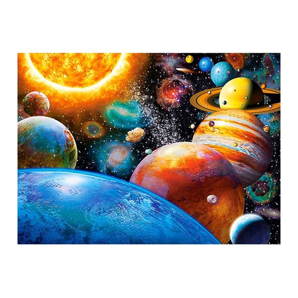 Xếp hình puzzle các hành tinh và các mặt trăng của họ 300 mảnh CASTORLAND B-030262