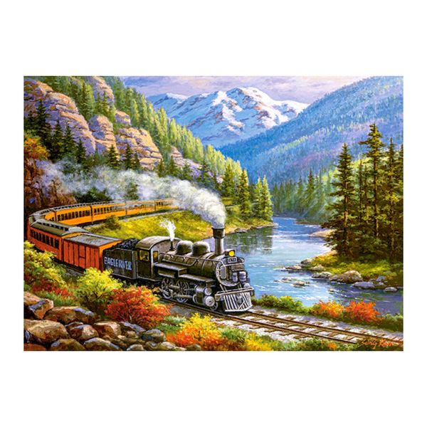 Xếp hình puzzle cảnh quan ven sông Eagle 300 mảnh CASTORLAND B-030293