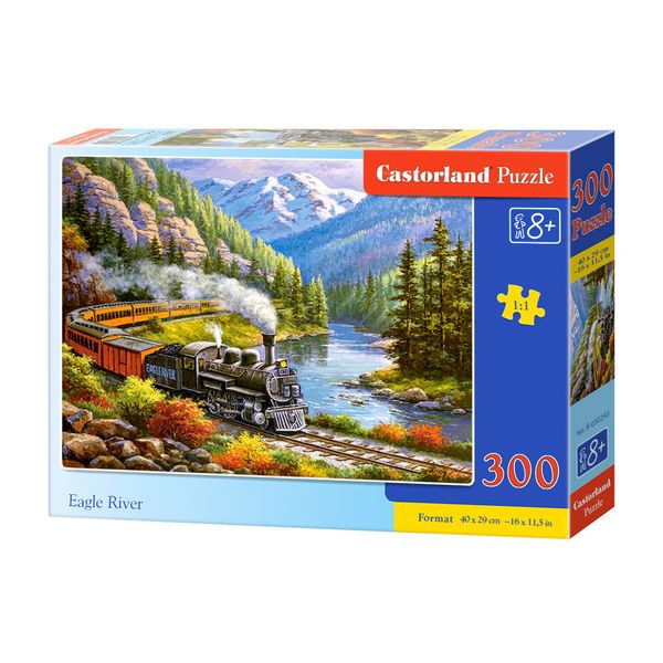 Xếp hình puzzle cảnh quan ven sông Eagle 300 mảnh CASTORLAND B-030293
