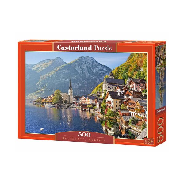 Tranh ghép hình puzzle 500 mảnh Hallstatt Castorland