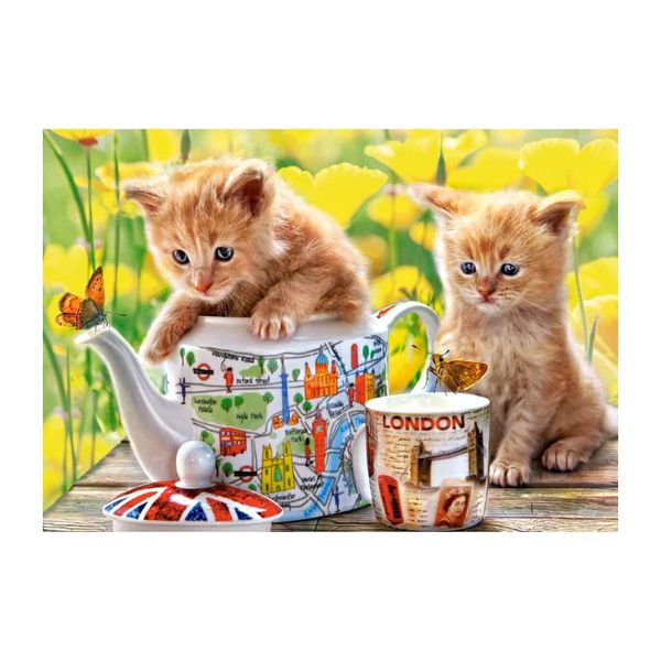Tranh ghép hình puzzle 500 mảnh Tea Time Castorland
