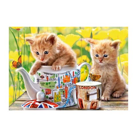  Tranh ghép hình puzzle 500 mảnh Tea Time Castorland 