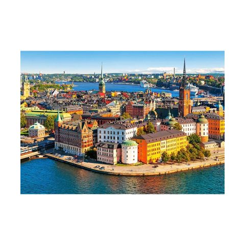  Xếp hình Puzzle The Old Town of Stockholm 500 mảnh 