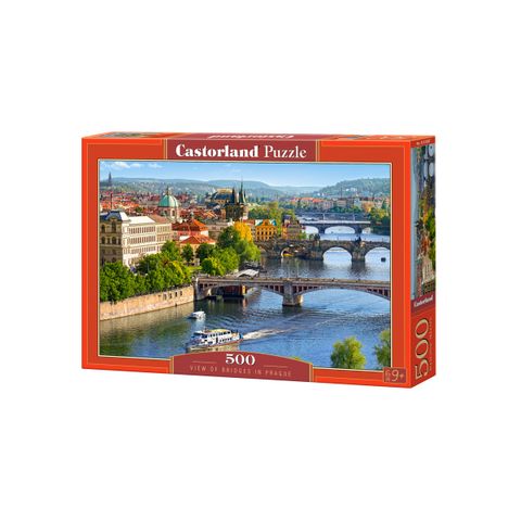  Xếp hình puzzle cảnh quan những cây cầu ở Cộng hòa Séc 500 mảnh CASTORLAND B-53087 