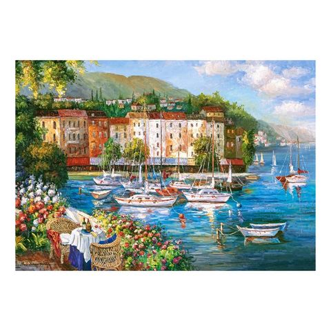  Xếp hình puzzle bến cảng tình yêu 500 mảnh CASTORLAND B-53414 