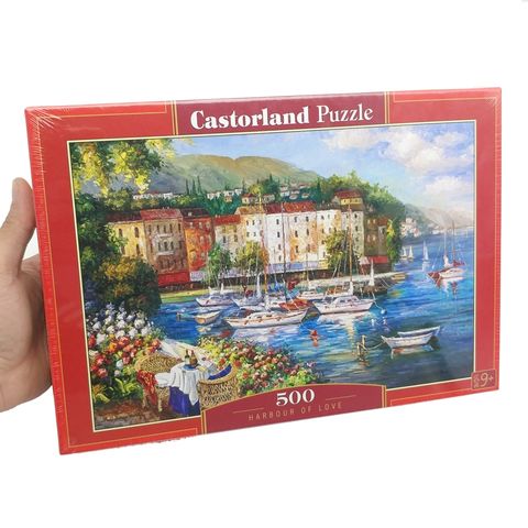  Xếp hình puzzle bến cảng tình yêu 500 mảnh CASTORLAND B-53414 