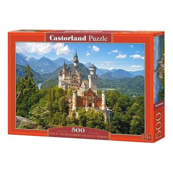 Xếp hình puzzle cảnh quan lâu đài Neuschwanstein, Đức 500 mảnh CASTORLAND B-53544