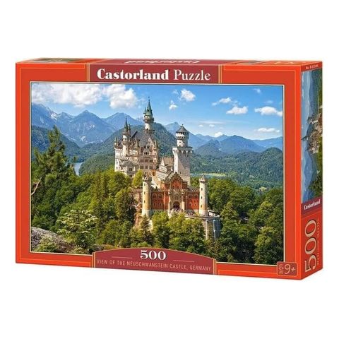  Xếp hình puzzle cảnh quan lâu đài Neuschwanstein, Đức 500 mảnh CASTORLAND B-53544 