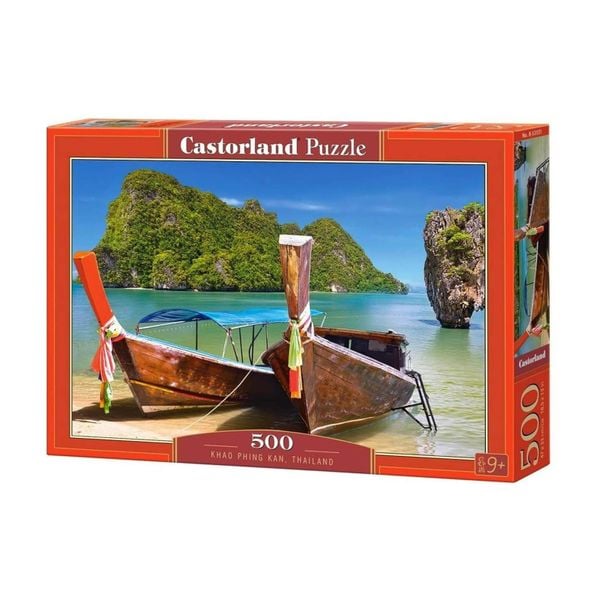 Xếp Hình Puzzle CASTORLAND Khao Phing Kan Thailand 500 mảnh B-53551