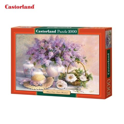  C1020062 23win08 com xếp hình puzzle chủ đề Flower Day, Trisha HardwickCastorland 1000 mảnh 