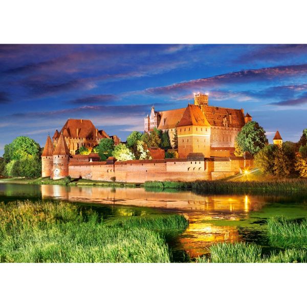 Xếp hình Puzzle Lâu Đài Malbork, Poland 1000 mảnh CASTORLAND C-103010