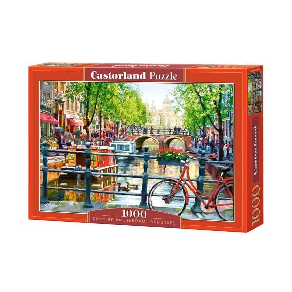 Tranh ghép hình puzzle 1000 mảnh Amsterdam Landscape Castorland