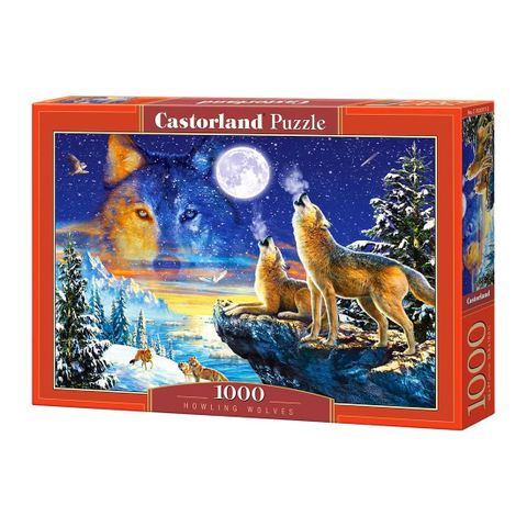 Xếp hình puzzle Howling Wolves 1000 mảnh CASTORLAND C-103317-2 