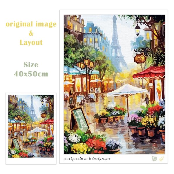 Xếp hình Spring Flowers, Paris 1000 mảnh CASTORLAND C103669