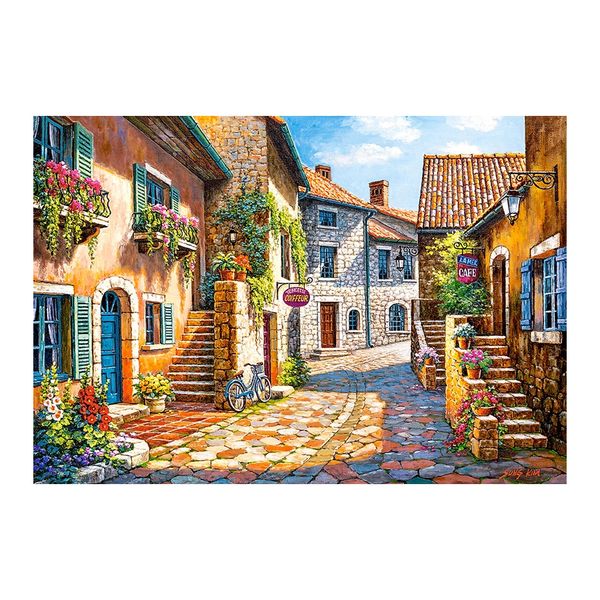 Tranh ghép hình puzzle 1000 mảnh Rue de Village Castorland