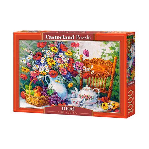  Đồ chơi Xếp hình Puzzle Chủ đề Time For Tea Castorland 1000 mảnh C1038362 