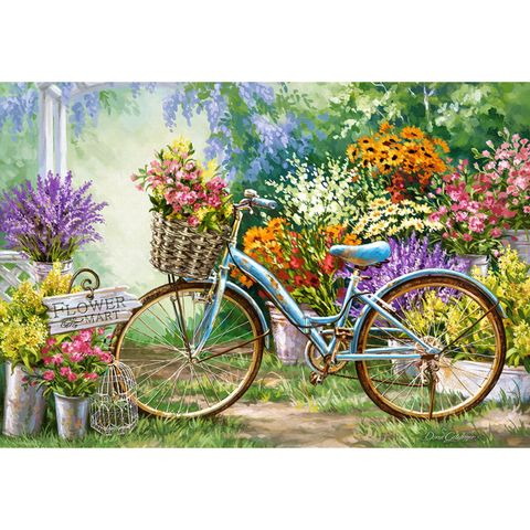  Xếp hình Puzzle The Flower Mart 1000 mảnh CASTORLAND C-103898 