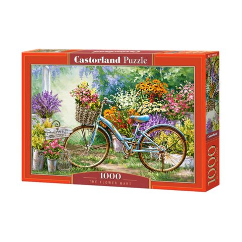  Xếp hình puzzle The Flower Mart 1000 mảnh CASTORLAND C-103898 