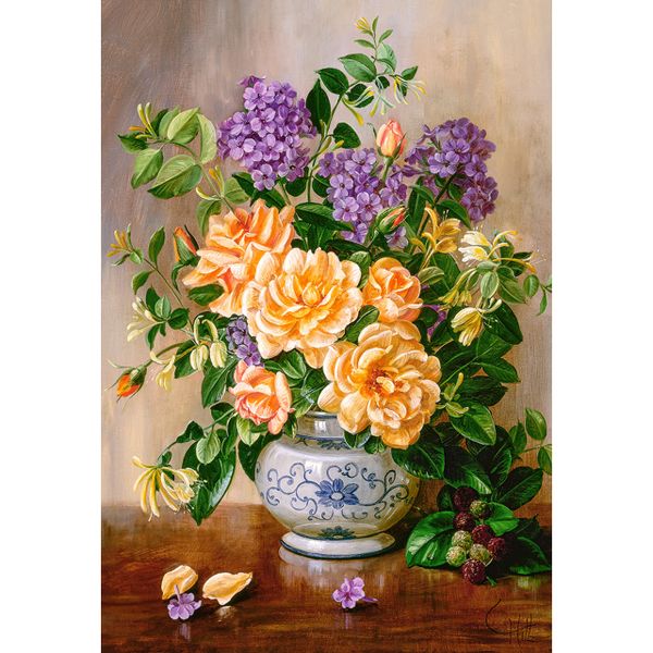 Xếp hình Floral 1000 mảnh ghép CASTORLAND C103928