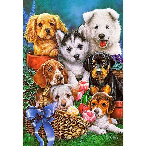  Xếp hình Puzzle Puppies 1000 mảnh CASTORLAND C-104048 