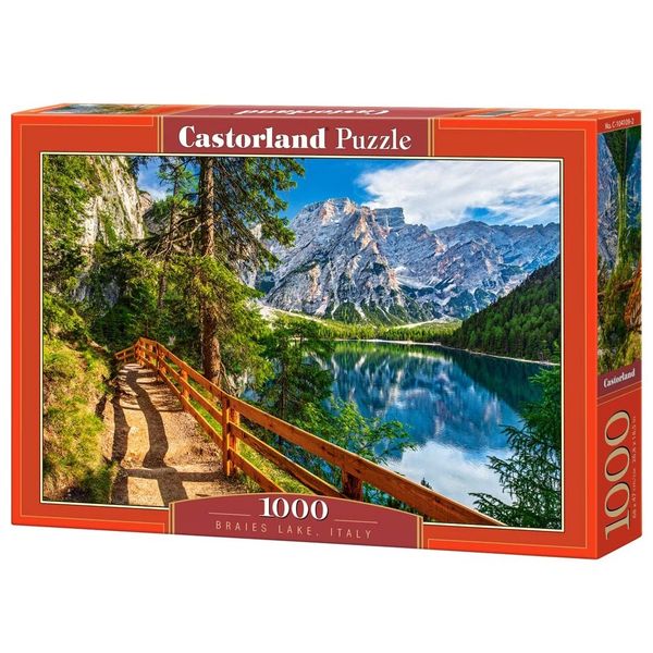 Xếp hình Puzzle Braies Lake, Italy 1000 mảnh CASTORLAND C-104109