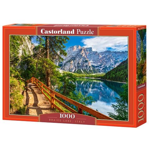  Xếp hình Puzzle Braies Lake, Italy 1000 mảnh CASTORLAND C-104109 