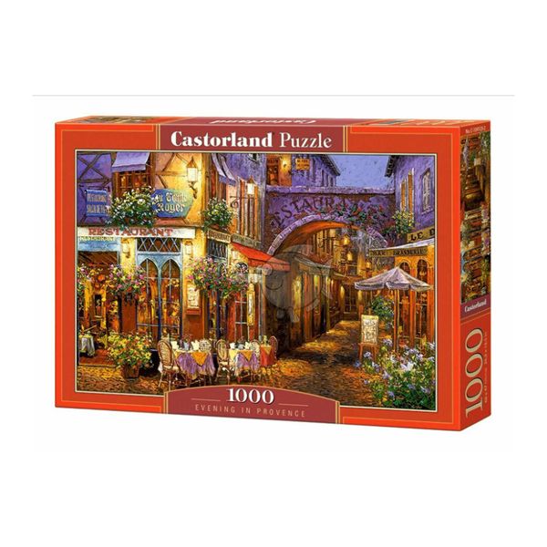 Tranh ghép hình puzzle 1000 mảnh Evening in Provence Castorland