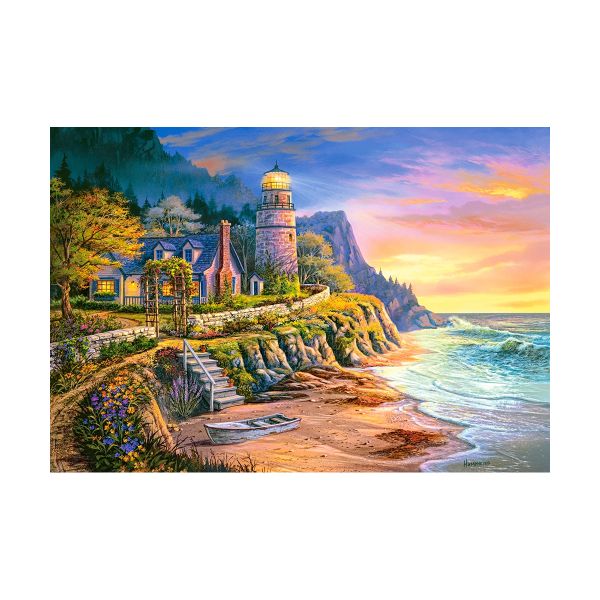 Tranh ghép hình puzzle 1000 mảnh Lighting the Way Castorland