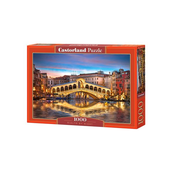 Tranh ghép hình puzzle 1000 mảnh Rialto by Night Castorland