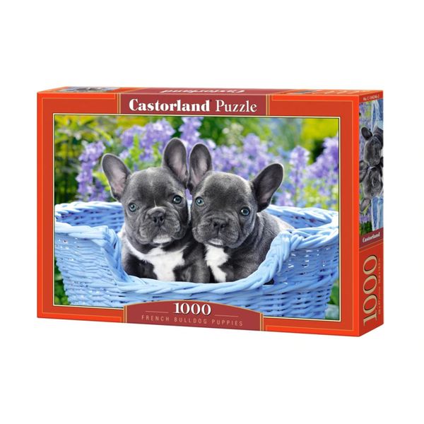 Xếp hình puzzle những chú chó Bulldog, Pháp 1000 mảnh CASTORLAND C-104