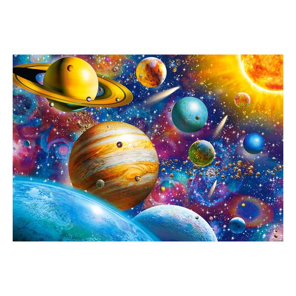 Tranh ghép hình puzzle 1000 mảnh Solar System Odyssey Castorland