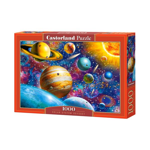 Tranh ghép hình puzzle 1000 mảnh Solar System Odyssey Castorland