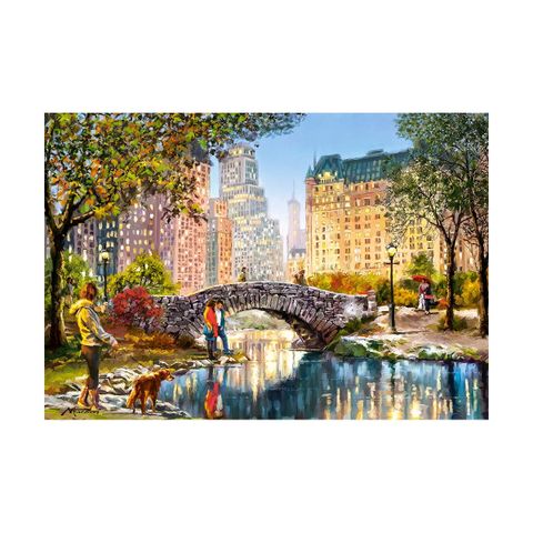  Xếp hình puzzle Evening Walk Through Central Park 1000 mảnh CASTORLAND C-104376 