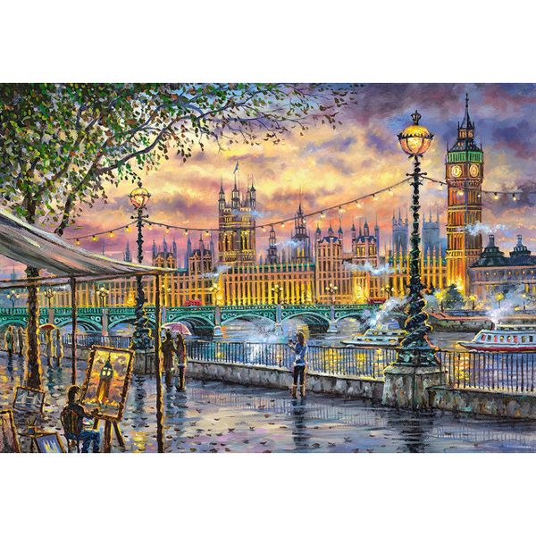 Xếp hình Puzzle Inspirations of London 1000 mảnh Castorland C104437