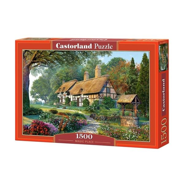 Tranh ghép hình puzzle 1500 mảnh Magic Place Castorland