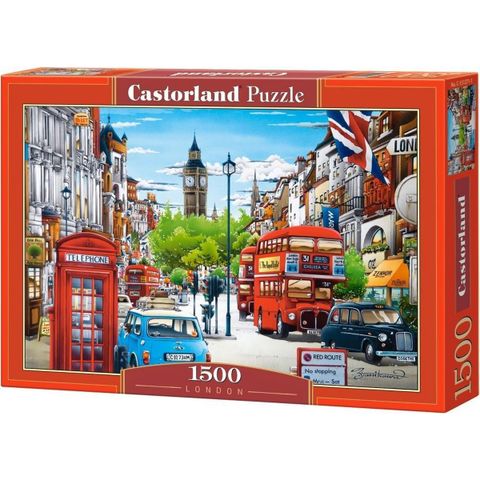  Xếp hình puzzle buổi sáng London 1500 mảnh CASTORLAND C-151271 