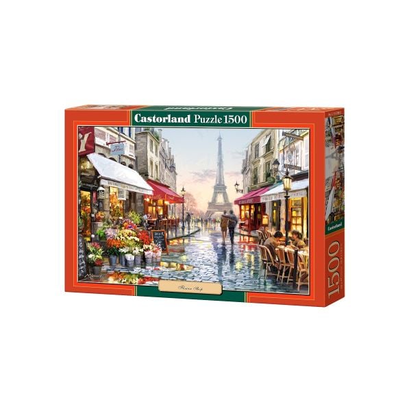 Tranh ghép hình puzzle 1500 mảnh Flower Shop Castorland