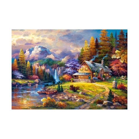  Xếp hình Puzzle Ngọn Núi Bí Ẩn 1500 mảnh CASTORLAND 