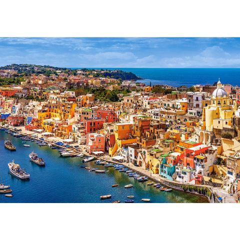  Xếp hình puzzle Marina Corricella, Italy 1500 mảnh CASTORLAND C-151769 