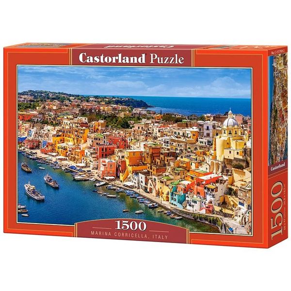 Xếp hình Puzzle Marina Corricella, Italy 1500 mảnh CASTORLAND C-151769