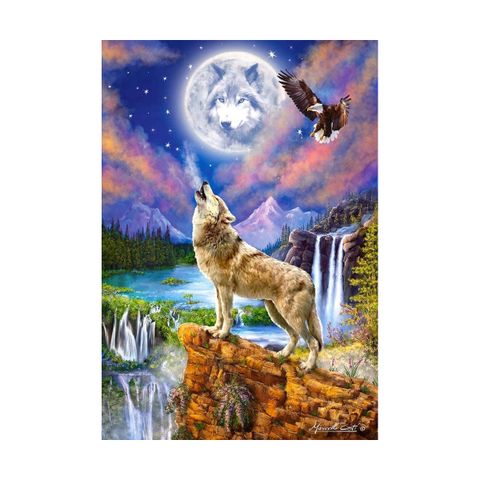  Xếp hình puzzle đêm trăng của sói 1500 mảnh CASTORLAND C-151806 
