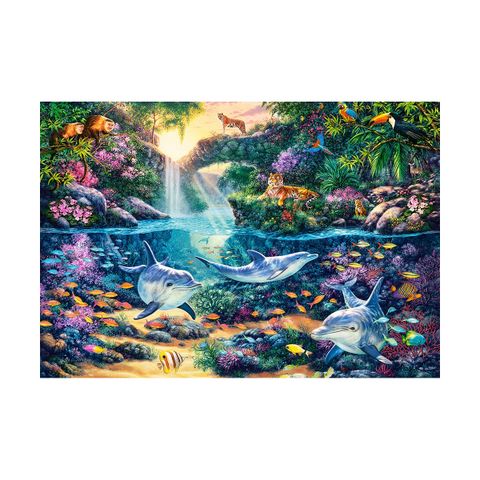  Xếp hình puzzle khu rừng tiên cảnh 1500 mảnh CASTORLAND C-151875 