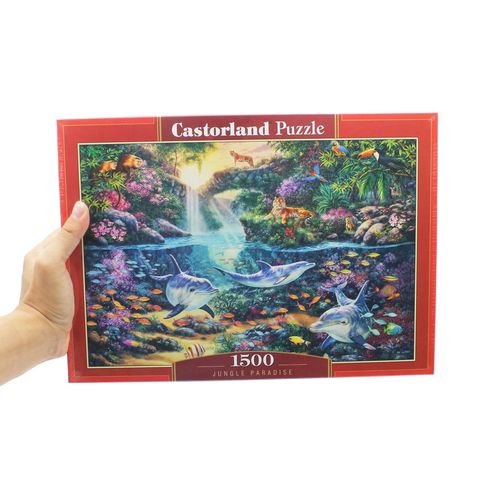  Xếp hình puzzle khu rừng tiên cảnh 1500 mảnh CASTORLAND C-151875 