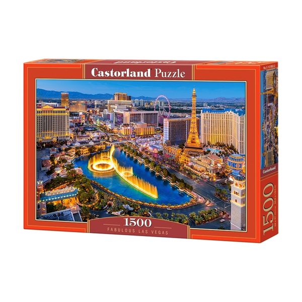 Xếp hình puzzle Toàn Cảnh Thành Phố Las Vegas 1500 mảnh CASTORLAND C-151882
