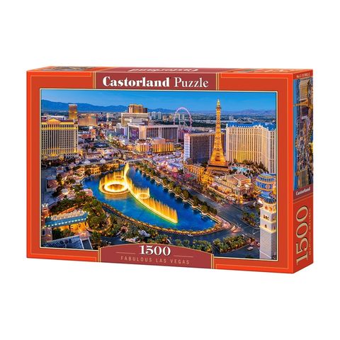  Xếp hình puzzle Toàn Cảnh Thành Phố Las Vegas 1500 mảnh CASTORLAND C-151882 