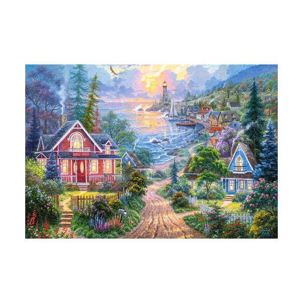 Xếp hình Puzzle Cuộc Sống Ven Biển 1500 mảnh CASTORLAND C-151929