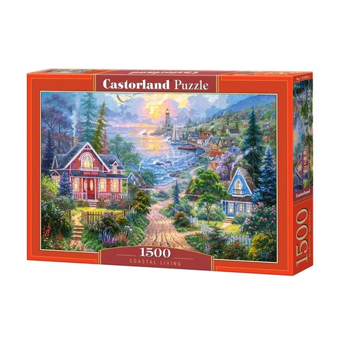  Xếp hình Puzzle Cuộc Sống Ven Biển 1500 mảnh CASTORLAND C-151929 