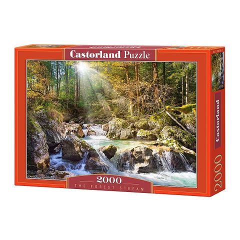  Xếp hình Puzzle Sunny Forest Stream 2000 mảnh CASTORLAND C-200382 