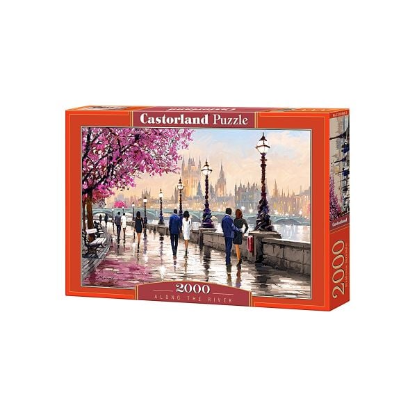 Tranh ghép hình puzzle 2000 mảnh Along The River Castorland