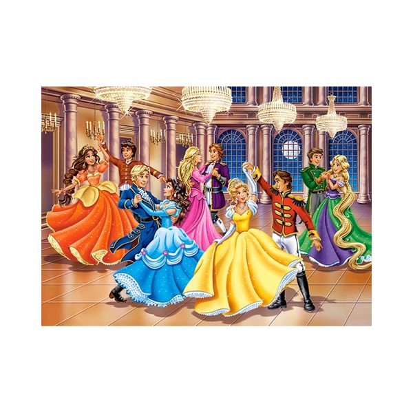 Xếp hình puzzle buổi khiêu vũ của các nàng công chúa 200 mảnh CASTORLAND B-222018